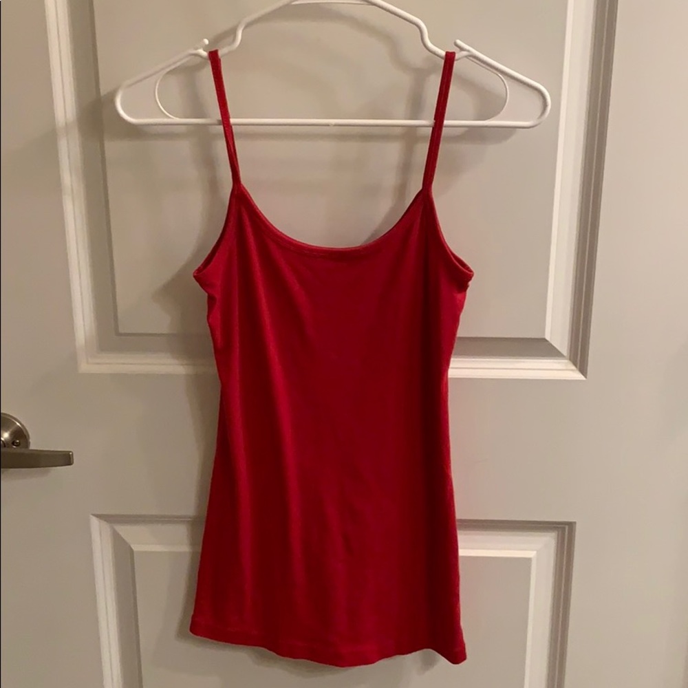 Red Banana Republic spaghetti strap tank